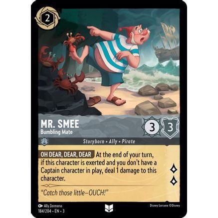Mr. Smee - Bumbling Mate (184/204) - Into the Inklands