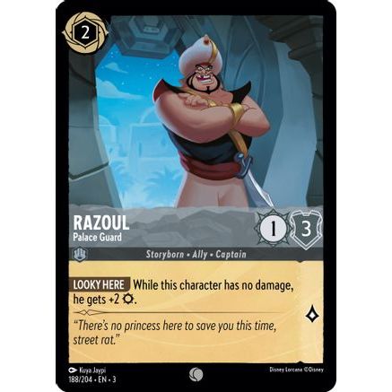 Razoul - Palace Guard (188/204) - Into the Inklands Cold Foil