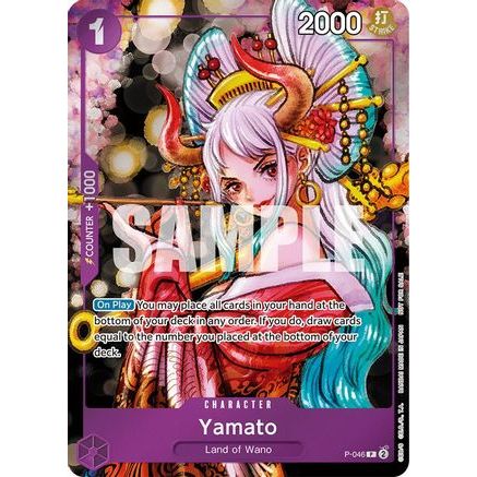 Yamato (Event Pack Vol. 3) (P-046) - One Piece Promotion Cards Foil