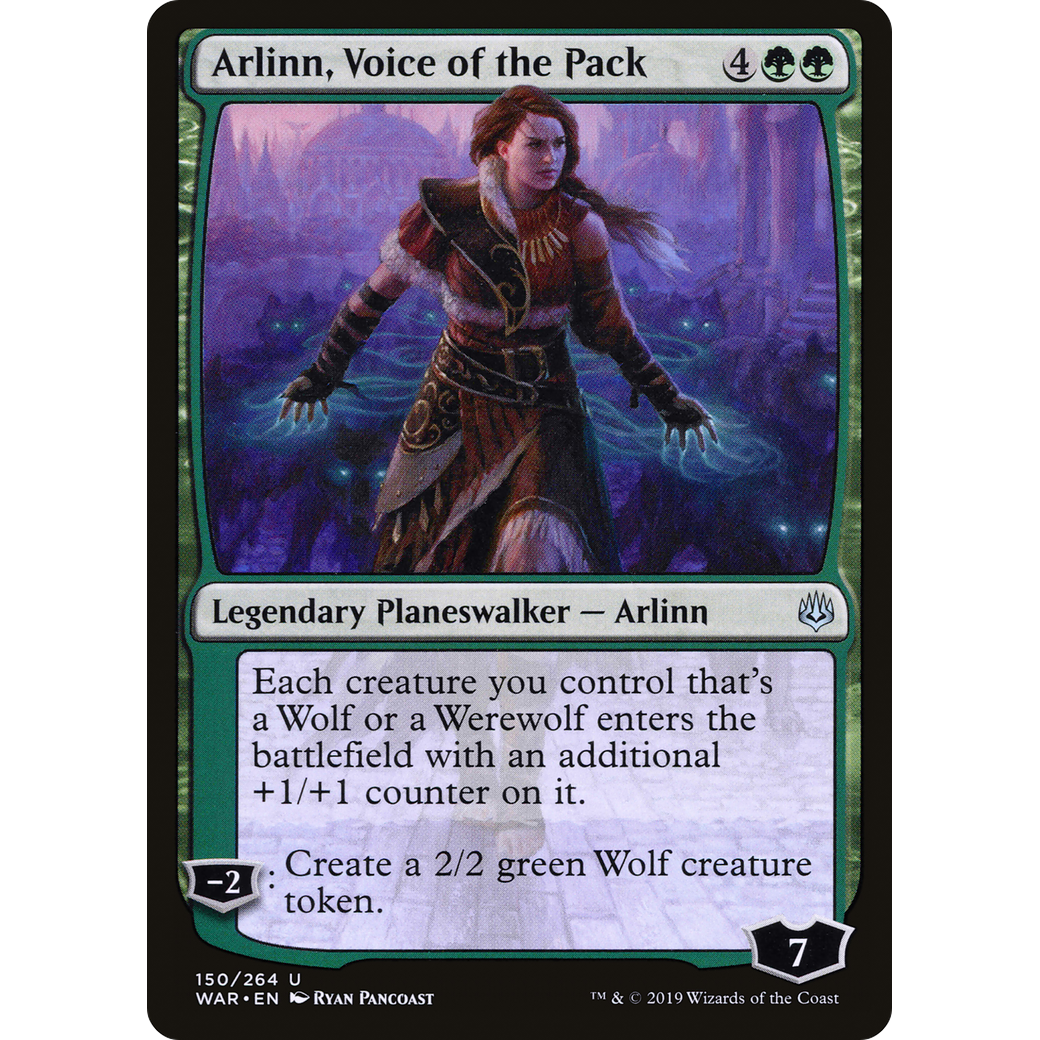 Arlinn, Voice of the Pack (WAR-150) - War of the Spark Foil