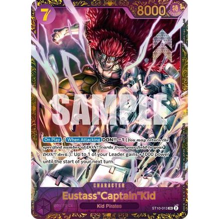 Eustass"Captain"Kid - ST10-013 (ST10-013) - One Piece Promotion Cards Foil