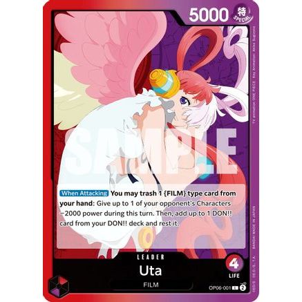 Uta (OP06-001) - Wings of the Captain