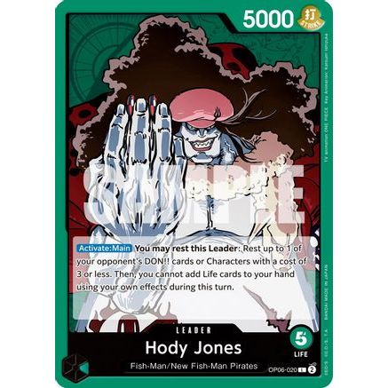 Hody Jones (020) (OP06-020) - Wings of the Captain
