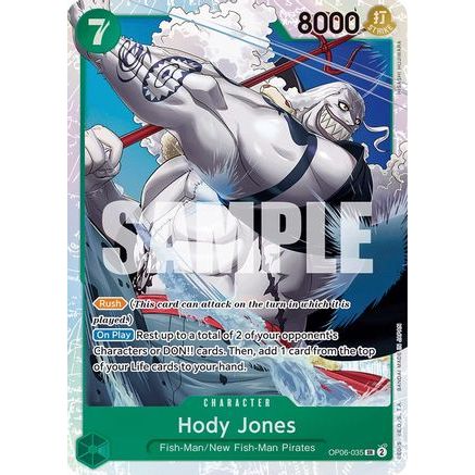 Hody Jones (035) (OP06-035) - Wings of the Captain Foil