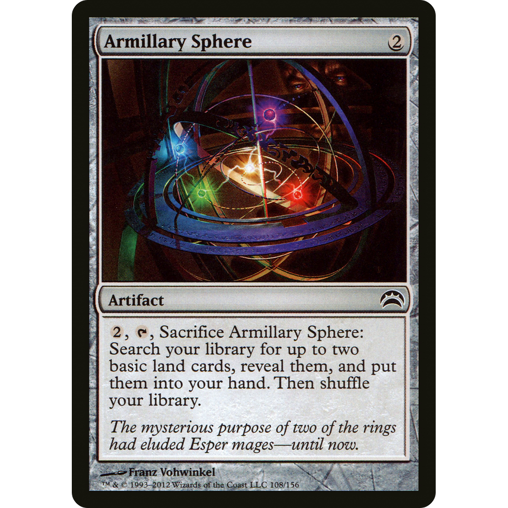 Armillary Sphere (PC2-108) - Planechase 2012 Foil