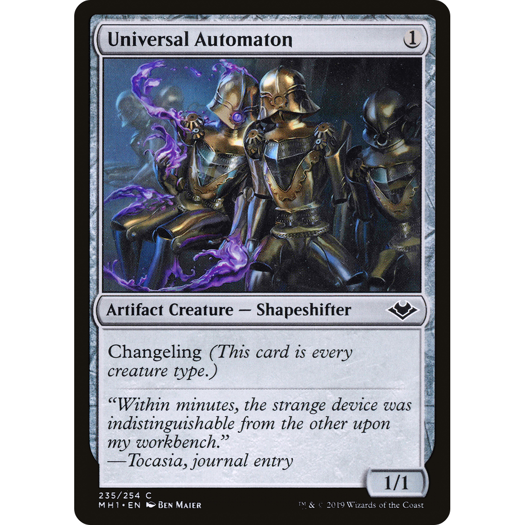 Universal Automaton (MH1-235) - Modern Horizons Foil