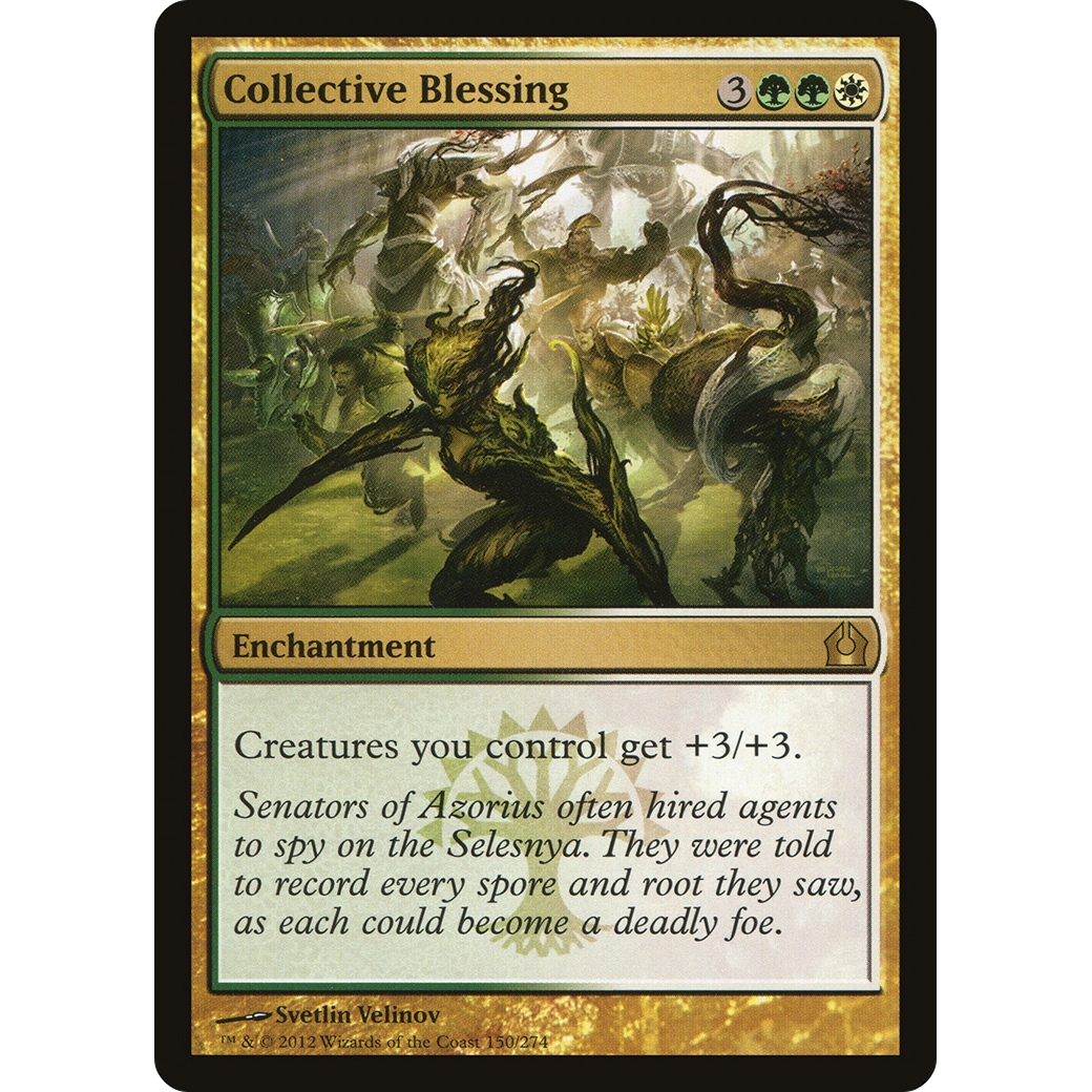 Collective Blessing (RTR-150) - Return to Ravnica Foil