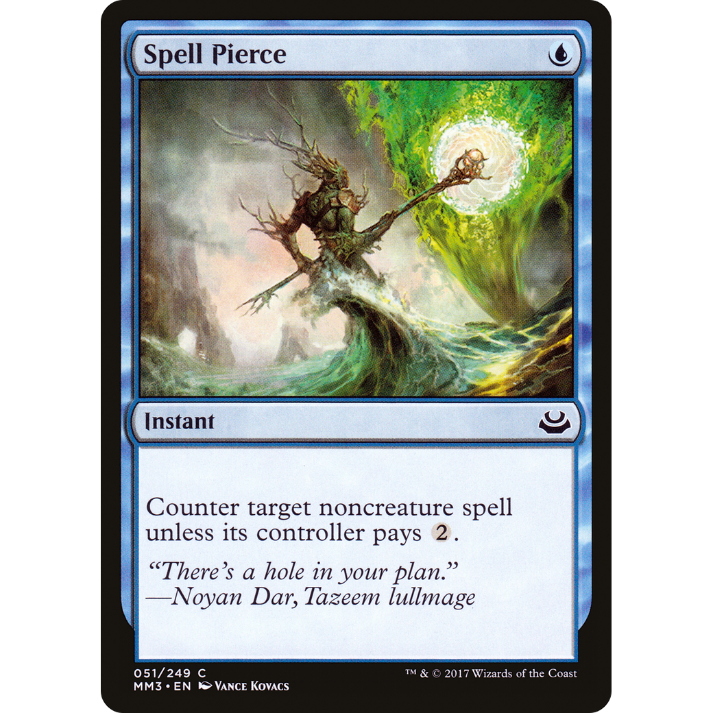 Spell Pierce (MM3-051) - Modern Masters 2017