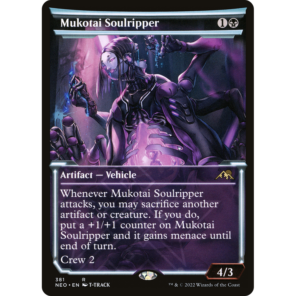 Mukotai Soulripper (NEO-381) - Kamigawa: Neon Dynasty: (Showcase)