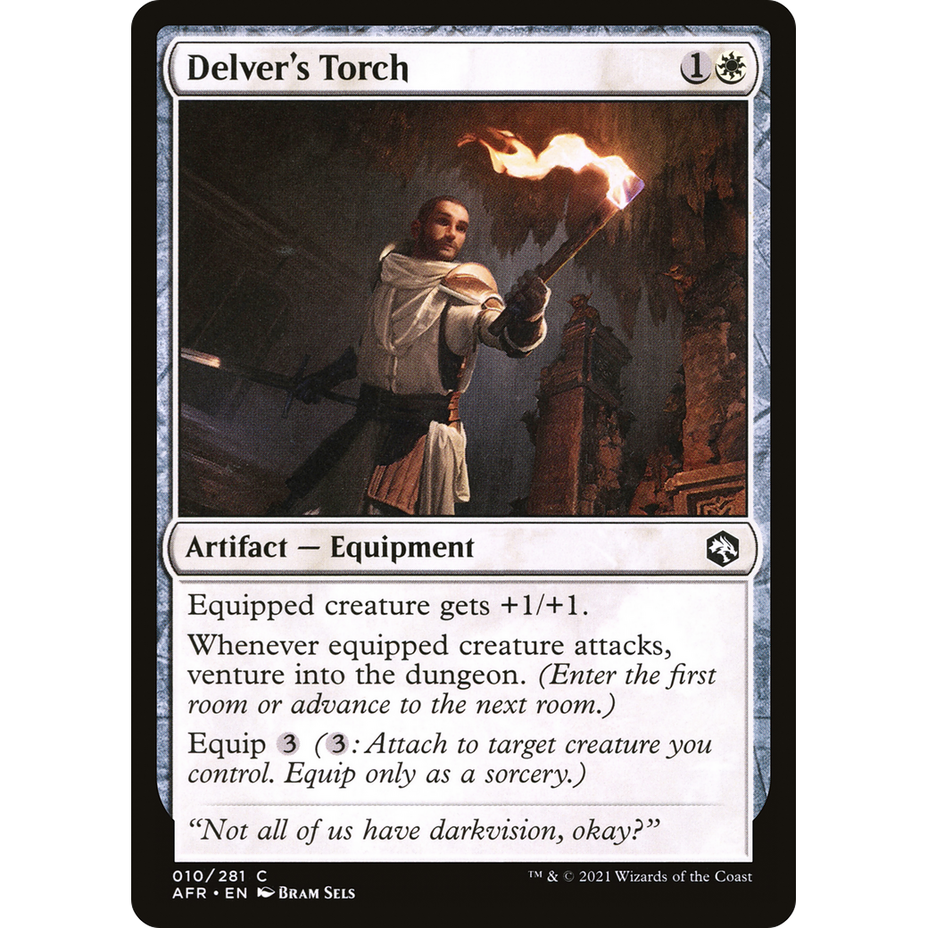 Delver's Torch (AFR-010) - Adventures in the Forgotten Realms Foil