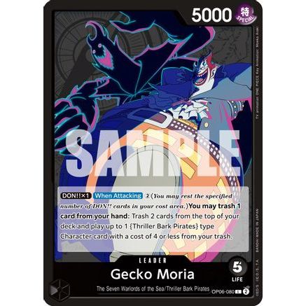 Gecko Moria (080) (OP06-080) - Wings of the Captain