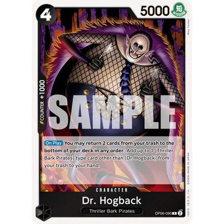 Dr. Hogback (OP06-090) - Wings of the Captain Foil
