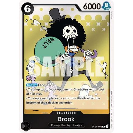 Brook (OP06-092) - Wings of the Captain Foil