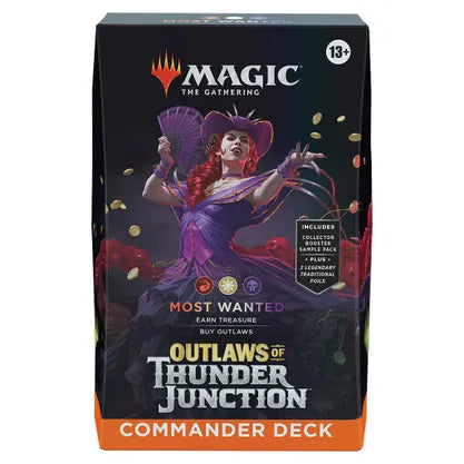 Magic the Gathering: Outlaws of Thunder Junction Commander: Most Wanted