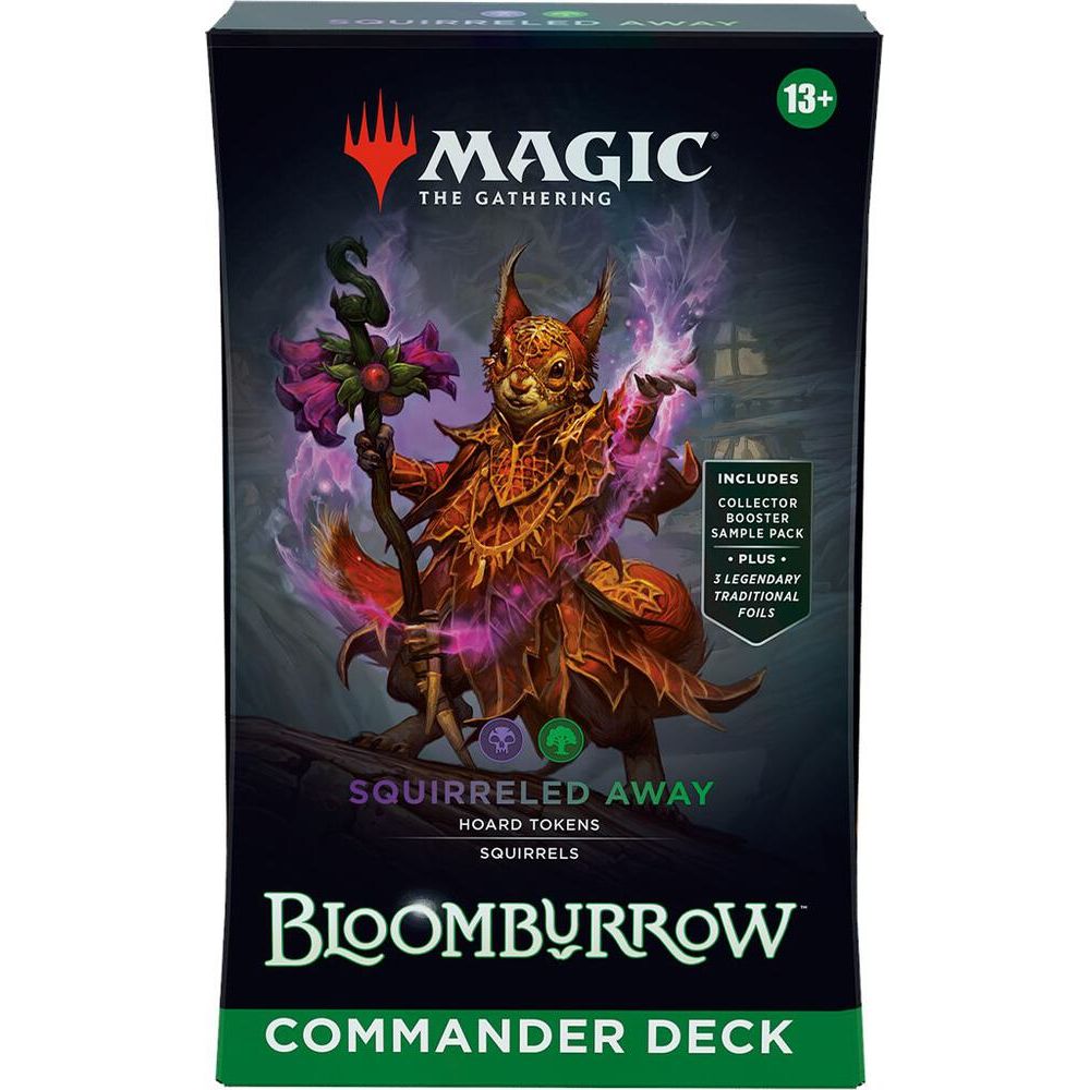 Magic the Gathering: Bloomburrow - Squirreled Away Commander Deck