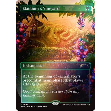 Eladamri's Vineyard (Rainbow Foil) (SLD-1692) - Secret Lair Drop Series Foil