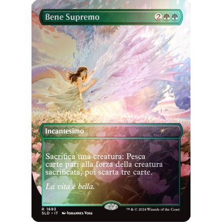 Greater Good (Italian) - "Bene Supremo" (Rainbow Foil) (SLD-1693) - Secret Lair Drop Series Foil