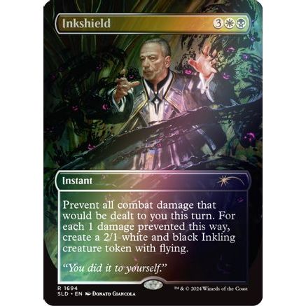 Inkshield (Rainbow Foil) (SLD-1694) - Secret Lair Drop Series Foil