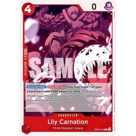 Lily Carnation (OP06-015) - Wings of the Captain