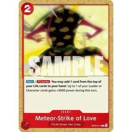 Meteor-Strike of Love (OP06-017) - Wings of the Captain