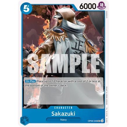 Sakazuki (OP06-046) - Wings of the Captain