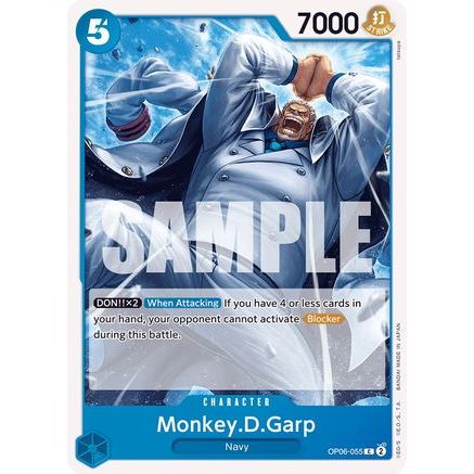 Monkey.D.Garp (OP06-055) - Wings of the Captain