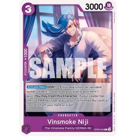 Vinsmoke Niji (064) (OP06-064) - Wings of the Captain