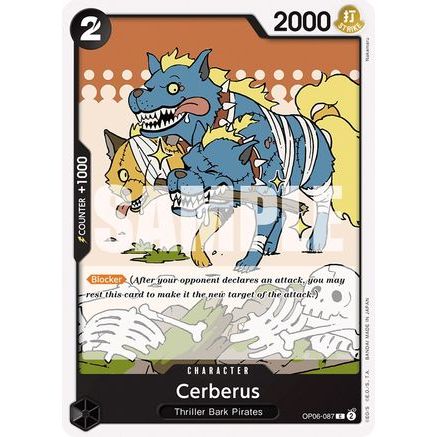 Cerberus (OP06-087) - Wings of the Captain