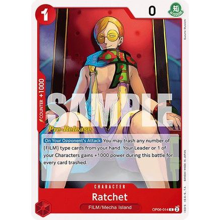 Ratchet (OP06-014) - Wings of the Captain Pre-Release Cards