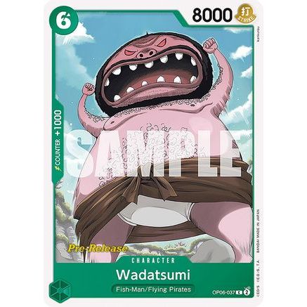 Wadatsumi (OP06-037) - Wings of the Captain Pre-Release Cards