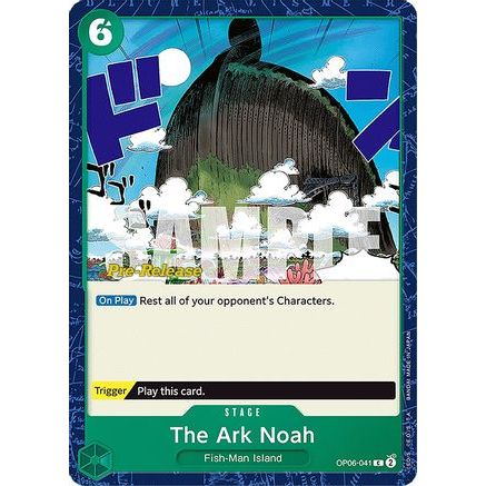 The Ark Noah (OP06-041) - Wings of the Captain Pre-Release Cards