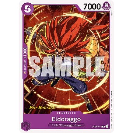Eldoraggo (OP06-070) - Wings of the Captain Pre-Release Cards