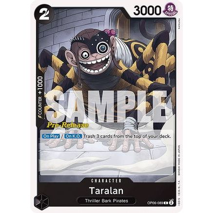 Taralan (OP06-089) - Wings of the Captain Pre-Release Cards