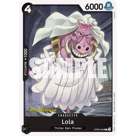 Lola (OP06-094) - Wings of the Captain Pre-Release Cards