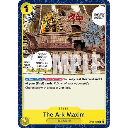 The Ark Maxim (OP06-117) - Wings of the Captain Pre-Release Cards