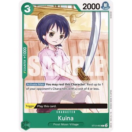 Kuina (ST12-002) - Starter Deck 12: Zoro and Sanji