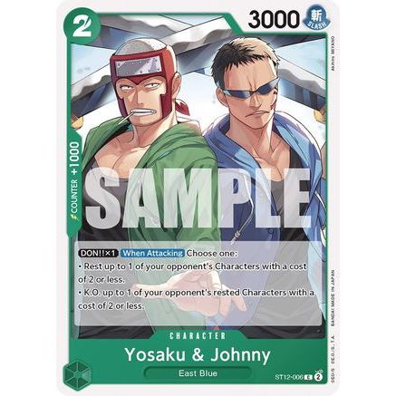 Yosaku & Johnny (ST12-006) - Starter Deck 12: Zoro and Sanji