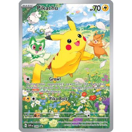 Pikachu - 088 88 - SV Scarlet & Violet Promo Cards Holofoil