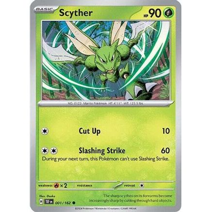 Scyther 1 - SV05 Temporal Forces Reverse Holofoil
