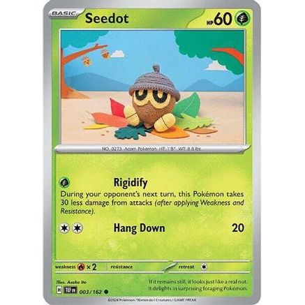 Seedot 3 - SV05 Temporal Forces Reverse Holofoil