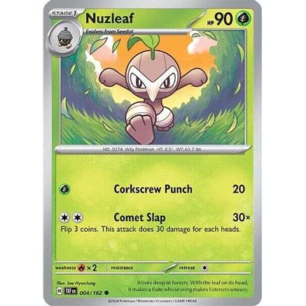 Nuzleaf 4 - SV05 Temporal Forces Reverse Holofoil