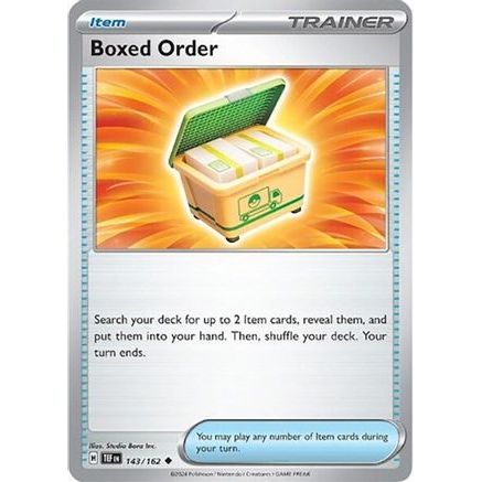 Boxed Order 143 - SV05 Temporal Forces