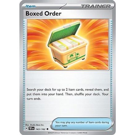 Boxed Order 143 - SV05 Temporal Forces