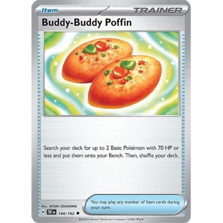 Buddy-Buddy Poffin 144 - SV05 Temporal Forces Reverse Holofoil