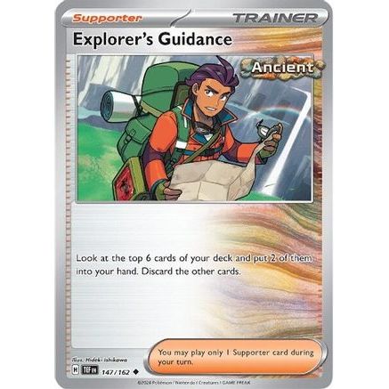 Explorer's Guidance - 147/162 147 - SV05 Temporal Forces Reverse Holofoil