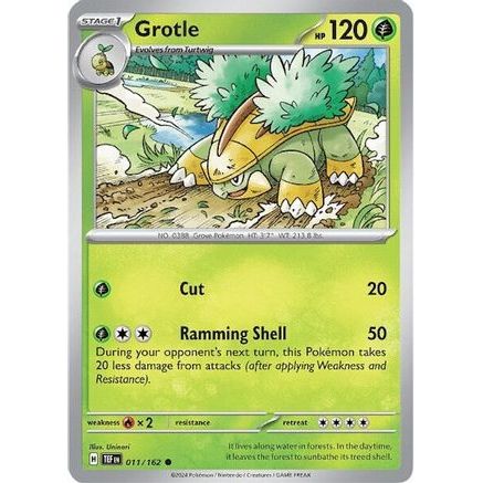 Grotle - 011/162 11 - SV05 Temporal Forces Reverse Holofoil