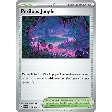 Perilous Jungle 156 - SV05 Temporal Forces Reverse Holofoil