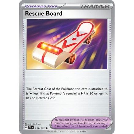 Rescue Board 159 - SV05 Temporal Forces Reverse Holofoil