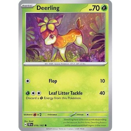 Deerling - 016/162 16 - SV05 Temporal Forces Reverse Holofoil
