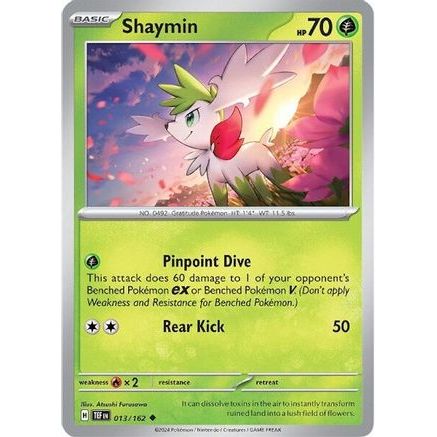 Shaymin 13 - SV05 Temporal Forces Reverse Holofoil